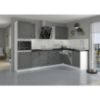 Virtuvės spintelė Stilo dustgrey/balta 45g/72 1f paveikslėlis
