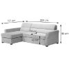 Kampinė sofa Livia Element 04 kairė paveikslėlis