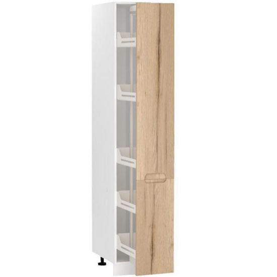 Virtuvės spintelė Zoya D30 Cargo Maxi 2133 Oak Halifax/ paveikslėlis