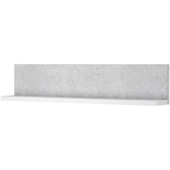 Lentyna Bota 01 Balta/Kolorado betonas paveikslėlis