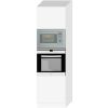 Virtuvės spintelė Livia D60PK MV 2133 PL balta žirnių matinė paveikslėlis