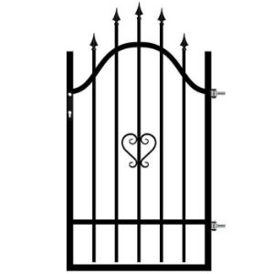 Rodyti išsamią informaciją apie Wicket Topaz 0,9x1,6 m (H 1,3-1,6) RAL9005 dešinė Wicket Topaz 0,9x1,6 m (H 1,3-1,6) RAL9005 dešinė paveikslėlis