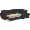 Minos Vogue 15 dešiniojo Kampinė sofa su miegamąja funkcija paveikslėlis