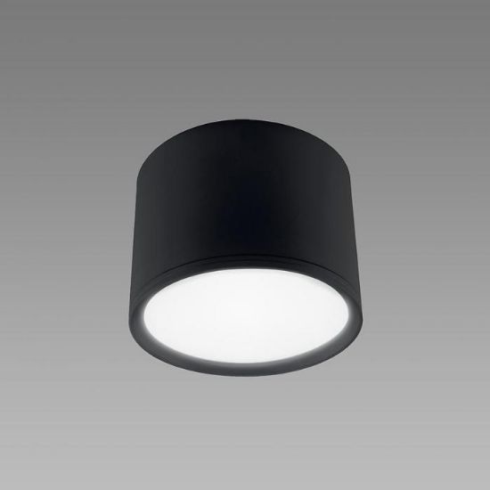 Plafonas rolen LED 7W BLACK 03780 paveikslėlis