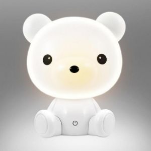 Paveikslėlis LED meškiukas šviestuvas 308221 lb1 baltas