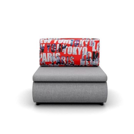 Sofa Kubuś Sawana 21 + Tokio Red paveikslėlis