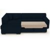 Kampinė sofa Minos Vogue 15 Kampinė sofa su funkcija miegoti kairėje pusėje paveikslėlis