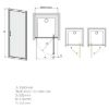 Durys DJ/TX5B 80 W15 SB Glass protect paveikslėlis