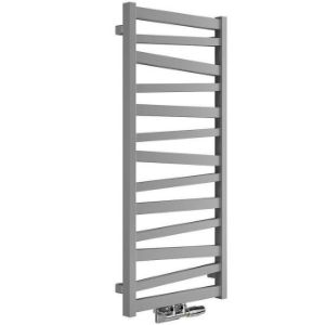 Rodyti išsamią informaciją apie Vonios kambario radiatorius Italic 113 1125x500 pilkas metalinis Vonios kambario radiatorius Italic 113 1125x500 pilkas metalinis paveikslėlis