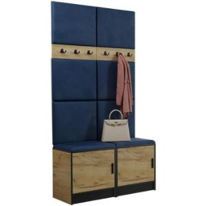 Rodyti išsamią informaciją apie Drabužių spinta Roj 19 craft + Kronos 09 blue Drabužių spinta Roj 19 craft + Kronos 09 blue paveikslėlis