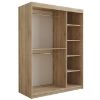 Drabužių spinta Tapi 150 Sonoma Oak/Blue paveikslėlis