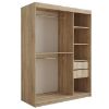 Drabužių spinta Tapi 150 Sonoma Oak/Blue paveikslėlis