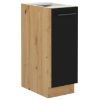 Virtuvinė spintelė Modena 30d cargo bb black/oak artisan paveikslėlis