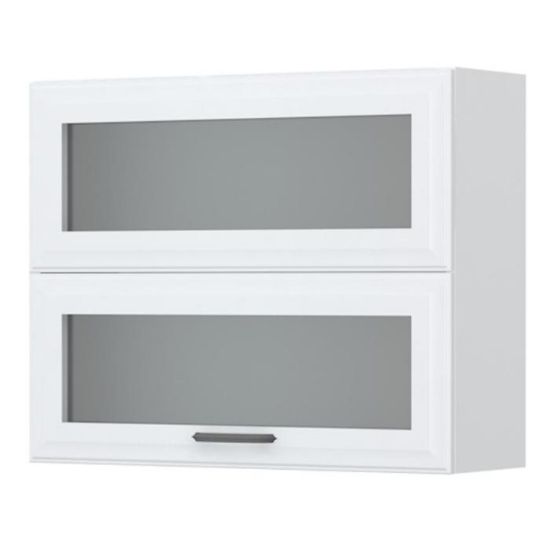 Virtuvės spintelė Evia v7-90-2ksp/4 pearl grey mat paveikslėlis