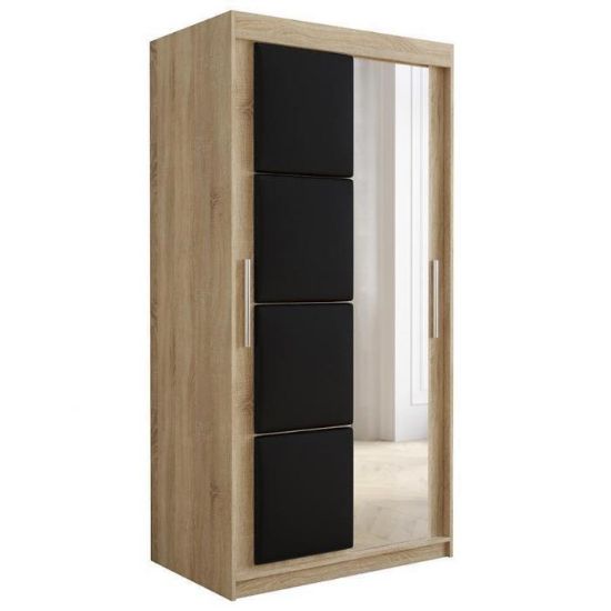 Spinta Tapi 100 Sonoma Oak/Ecrylic Black paveikslėlis