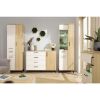 Komoda Madison Md11 White Lux/White Biscuit Oak paveikslėlis
