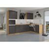 Fasadas skydelis STILO virtuvės grafito matinis/artisano Fasadas zm 570x596 paveikslėlis