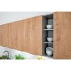 Virtuvės spintelė Emma D60pc P/L Grey Platinum Bb paveikslėlis