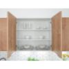 Virtuvės spintelė Emma D60pc P/L Grey Platinum Bb paveikslėlis