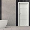 Vidinės durys G2 70 L wc + baltos spalvos dekoras paveikslėlis