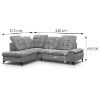 Betty L Rosario 453 J.Sz Kampinė sofa vienetas paveikslėlis