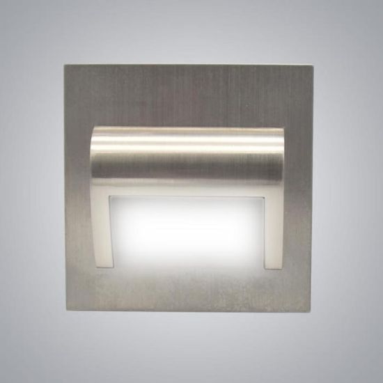 Laiptų šviestuvas 45007 Nickel 230V 1,5W IP20 4000K paveikslėlis