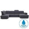 Kampinė sofa su miego funkcija Bergamo U Viton 203 dešinės pusės paveikslėlis