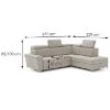 Kampinė sofa Garry-2 P Faro 02 paveikslėlis