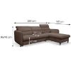 Samos Vogue 05 dešiniojo Kampinė sofa su miegamąja funkcija paveikslėlis