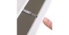Vitrina Switch glass+LED XIII White/Graphite paveikslėlis