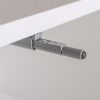 Komoda su stalčiais + lentyna Switch Sb II Graphite/White/Graphite paveikslėlis