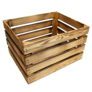 Medinė deginta dėžutė "L" 50x40x30 cm paveikslėlis