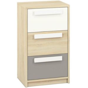 Rodyti išsamią informaciją apie Komoda11 Drop buko Fjord/White/Grey Platinum Komoda11 Drop buko Fjord/White/Grey Platinum paveikslėlis