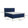 Lova Tempe Box Spring 160x200 Monolith 77 paveikslėlis