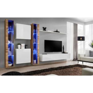 Rodyti išsamią informaciją apie Vitrina Switch XVI stiklas + LED Wotan/balta Vitrina Switch XVI stiklas + LED Wotan/balta paveikslėlis