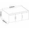 Spintos prailginimas Elena 3D sonoma paveikslėlis