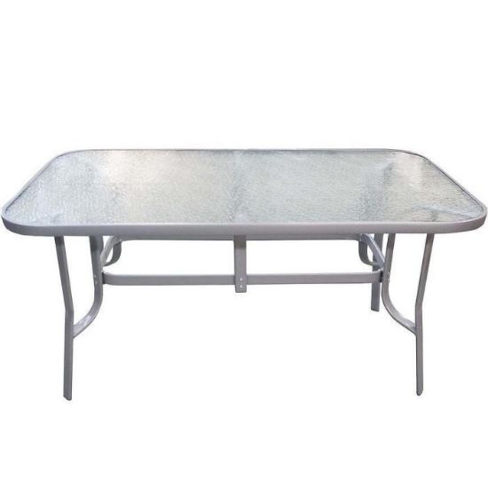 Stiklinis stalas 70x90x150cm paveikslėlis