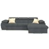 Kampinė sofa su miegamąja funkcija Polo Inari 96 plius pagalvėlės Inari 45 dešinėje pusėje paveikslėlis