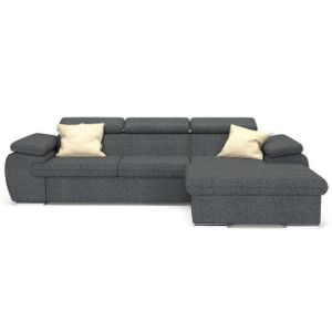 Kampinė sofa su miegamąja funkcija Polo Inari 96 plius pagalvėlės Inari 45 dešinėje pusėje paveikslėlis
