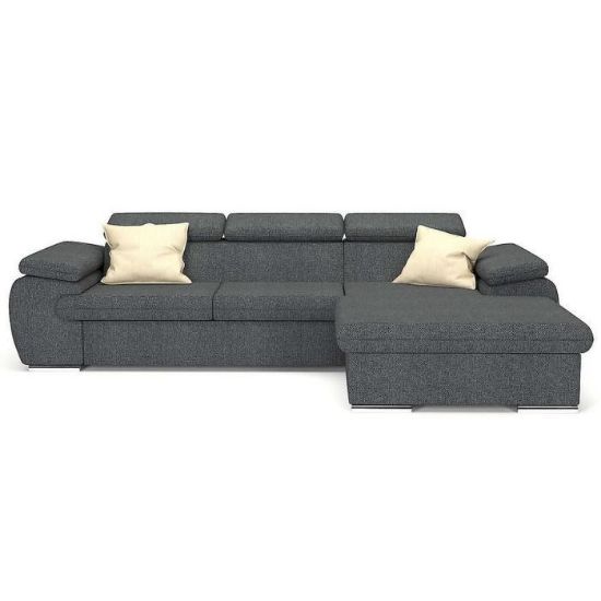 Kampinė sofa su miegamąja funkcija Polo Inari 96 plius pagalvėlės Inari 45 dešinėje pusėje paveikslėlis