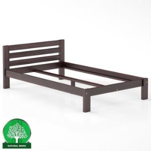 Paveikslėlis Pušies lova LK105-120x200 graikinis riešutas