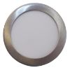 LED skydo žiedas 12W 4200K apvalus chromuotas paveikslėlis