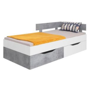 Lova Sigma Si15 White Lux/betonas paveikslėlis
