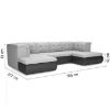Kampinė sofa su miego funkcija Santiago Madryt 1100 + Berlin 02 universalus paveikslėlis