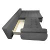 Kampinė sofa su miegamąja funkcija Hugo 2R-LC Primo 96 paveikslėlis