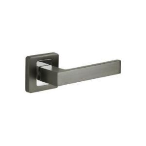 Rodyti išsamią informaciją apie Durų rankena ROKA R62 antracitas/chromas bdr Durų rankena ROKA R62 antracitas/chromas bdr paveikslėlis