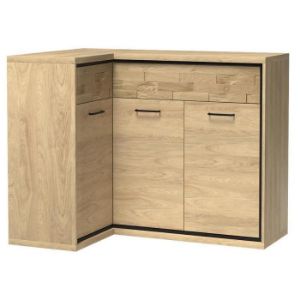 Paveikslėlis Komoda M15* Milan Natural Hickory Reflection