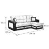 Kampinė sofa su miego funkcija Madras U Madryt 125 / Inari 23 universalus paveikslėlis