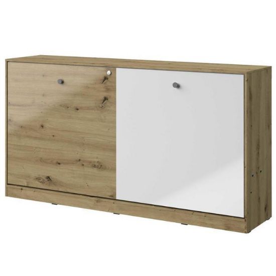 Lentyna ir sofa-lova Nero 16 - Pilka blizgi paveikslėlis