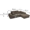 Kampinė sofa Polo P Paros 04 plius Paros 04 pagalvėlės paveikslėlis